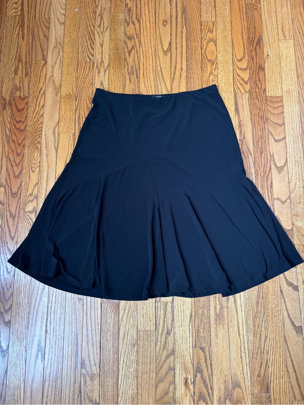 Alfani Black A-line Skirt Size XL